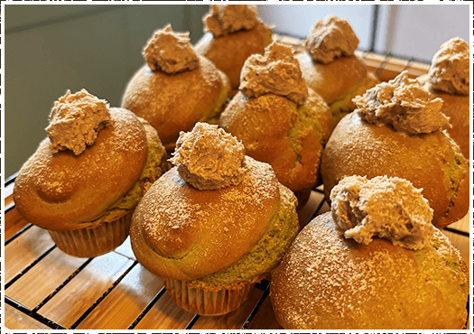 栄養を考えたマフィン